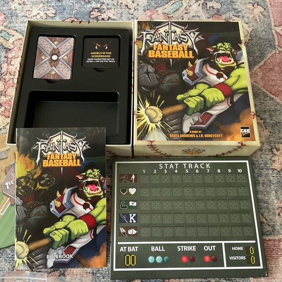 Fantasy Fantasy Baseball Board Game CSE Games Card Game 2016 Kickstarter - Picture 2 of 5